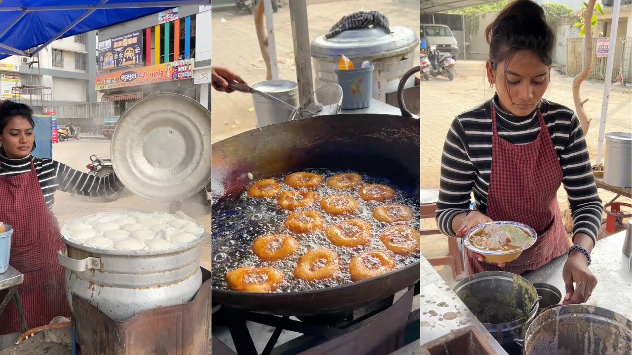Surat Street Food: ₹40 Idli & Medu Vada | Cheapest Breakfast in Surat