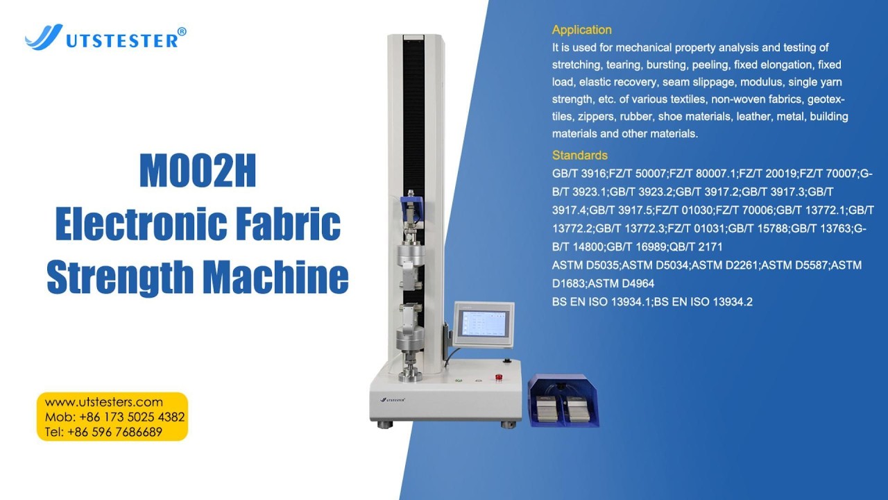 M002H Electronic Fabric Strength Machine