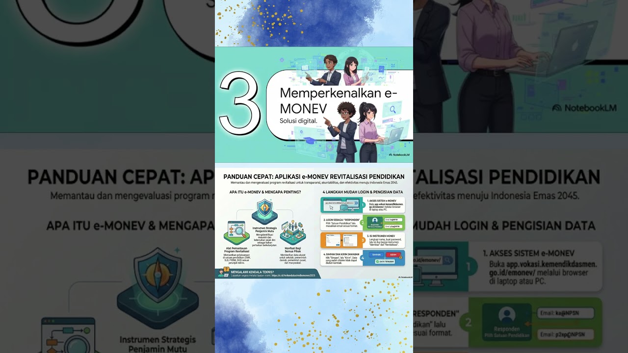 e-MONEV Revitalisasi Pendidikan: Panduan Cepat KS & P2SP Wajib Tahu!