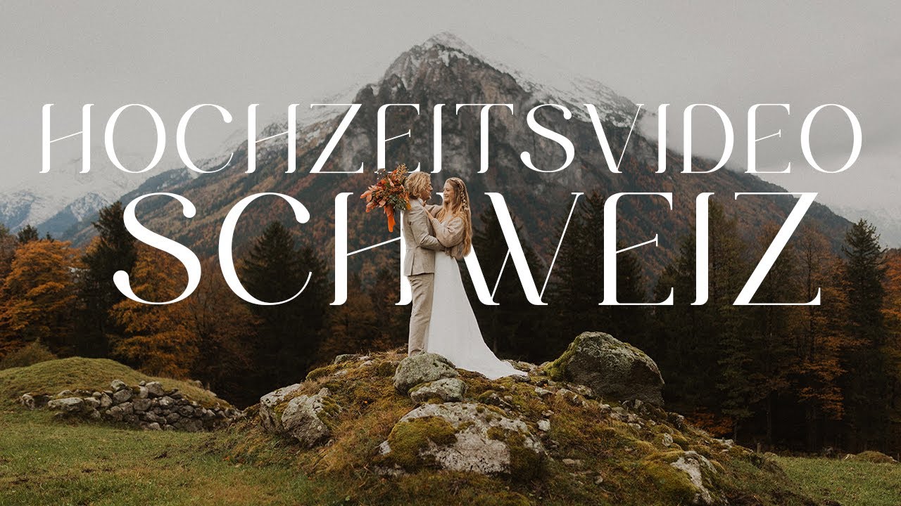 Hochzeitsvideo in den Schweizer Bergen