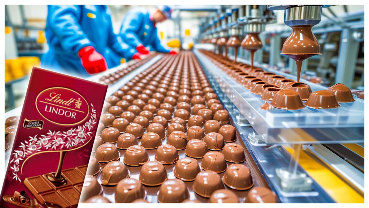 Wie Lindt Schokolade In Der Fabrik Hergestellt Wird