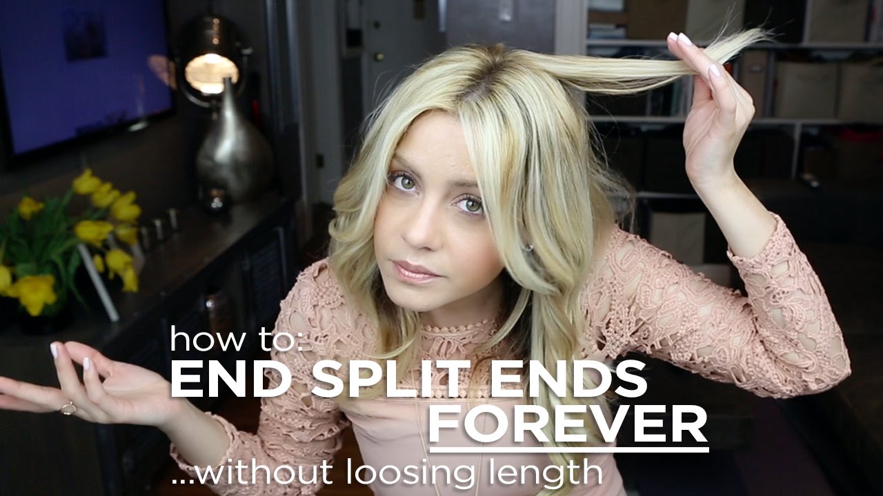 How To End Split Ends Forever - Without Losing hair Length
