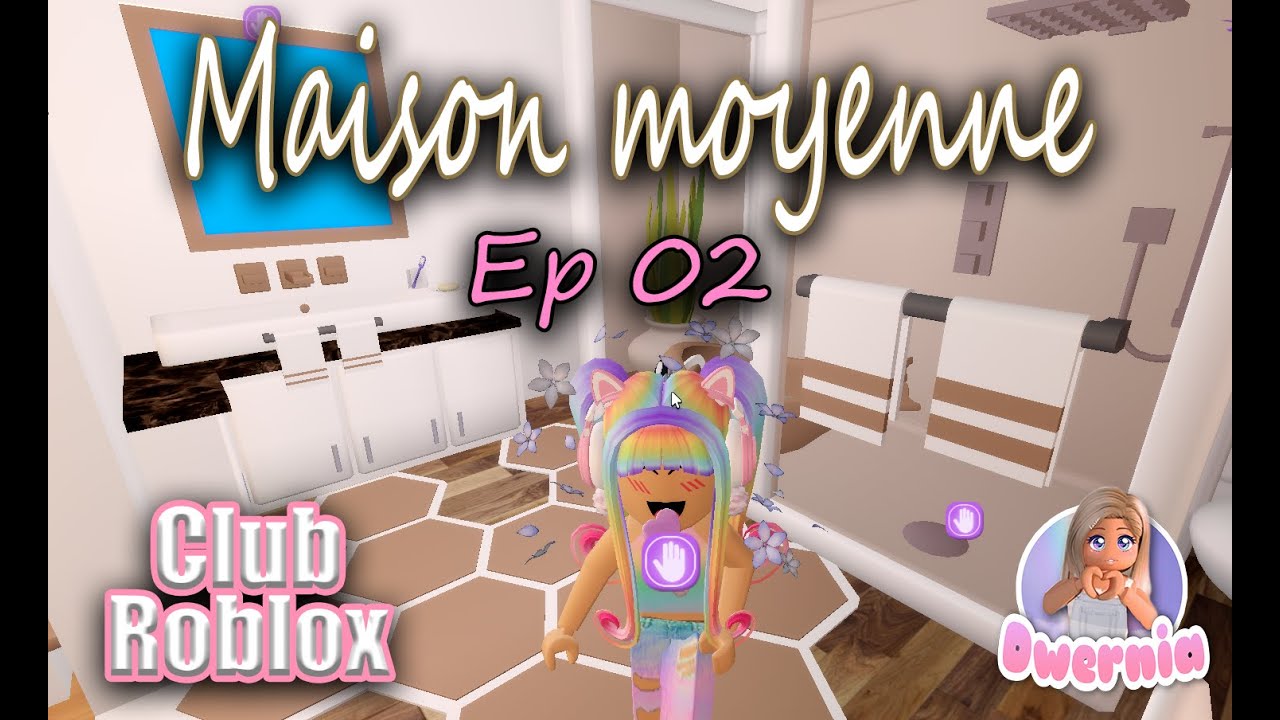 Club Roblox | aesthetic house | Speed Build | Meduim House | EP 02 | Roblox