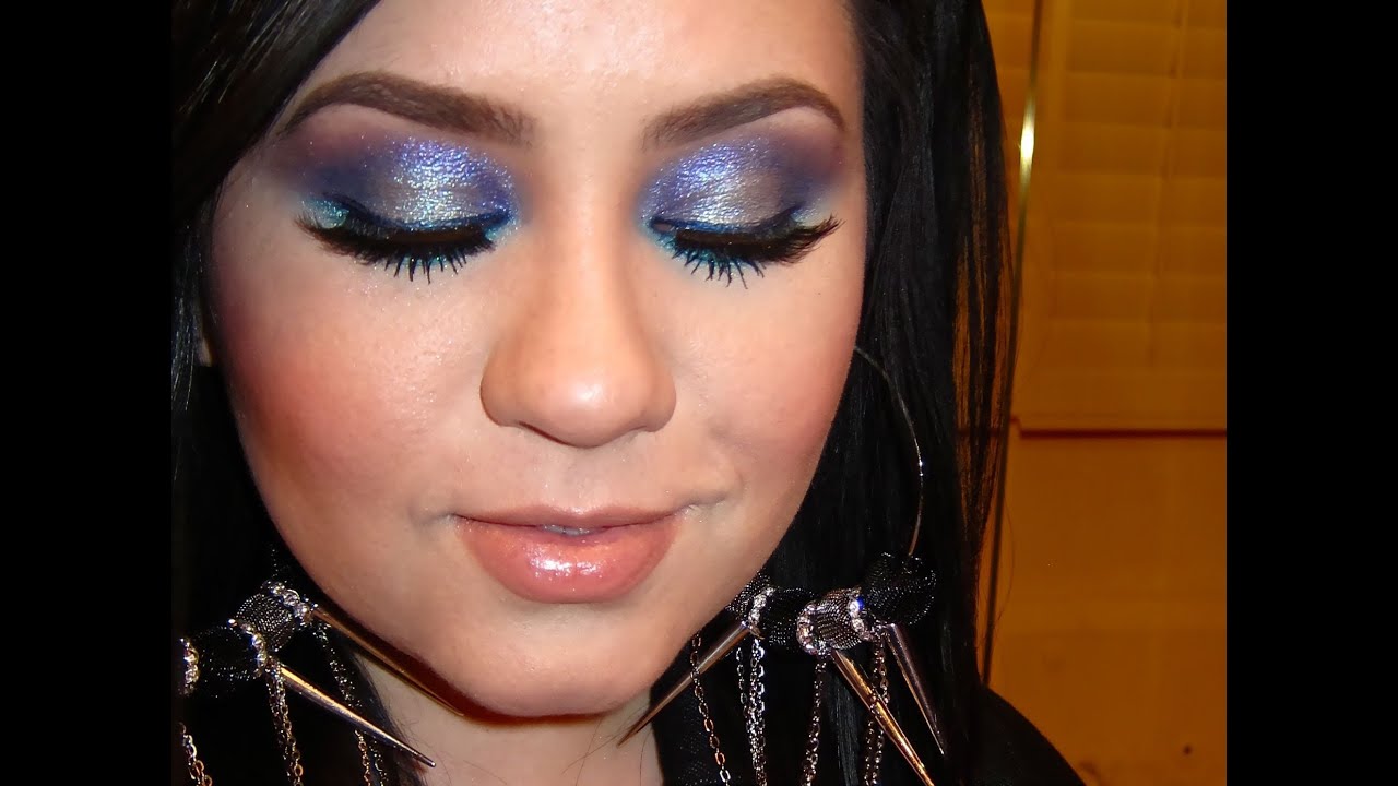 MAC Vera Collection - Purple & Teal Makeup
