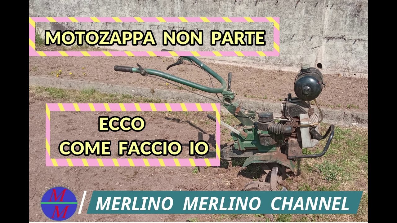 motozappa non parte  ecco come faccio io