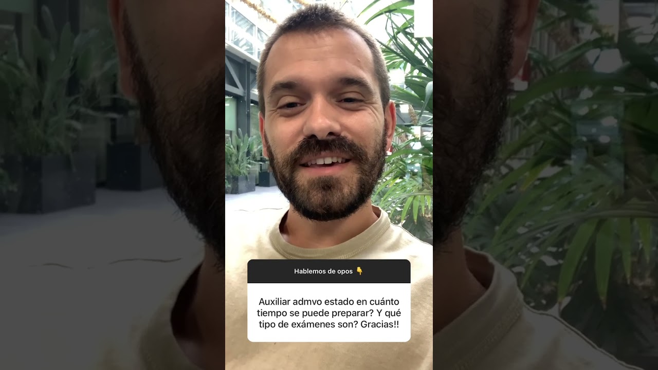 &iquest;En cu&aacute;nto tiempo puedes preparar Auxiliar Administrativo del Estado? ⏳
