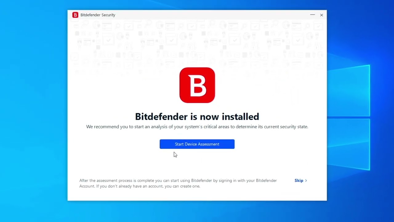 Comment installer la solution de s&eacute;curit&eacute; Bitdefender sur Windows