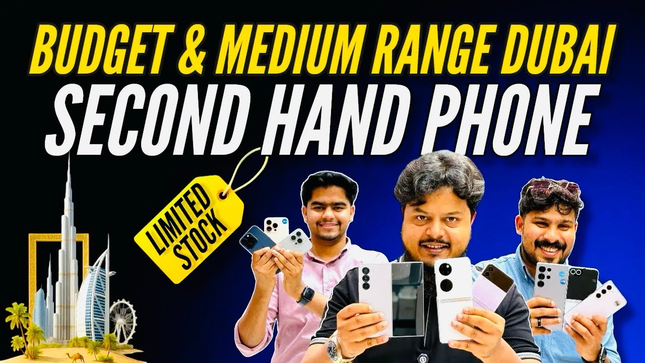 Second Hand Phone in Dubai 🔥 | Samsung Fold Flip 📱 | iPhone 13 & 14 Plus | Budget & Medium Range