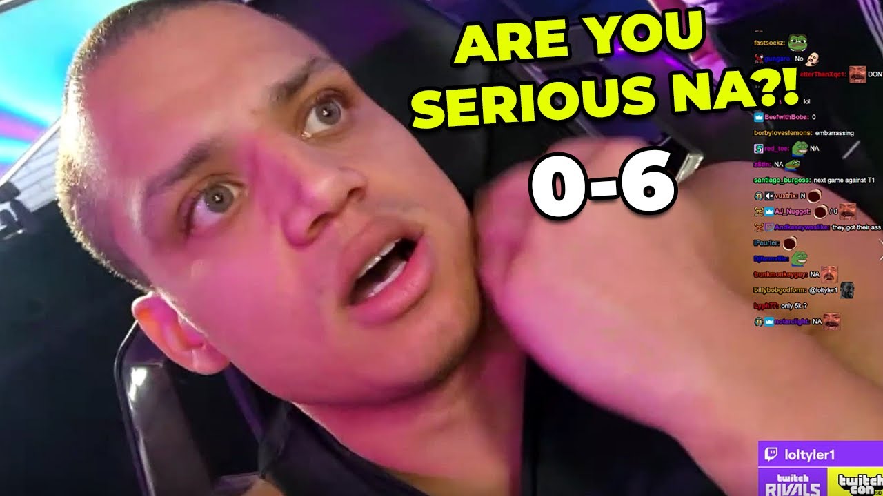 Tyler1 Hears NA Hasn't Won in Worlds Yet