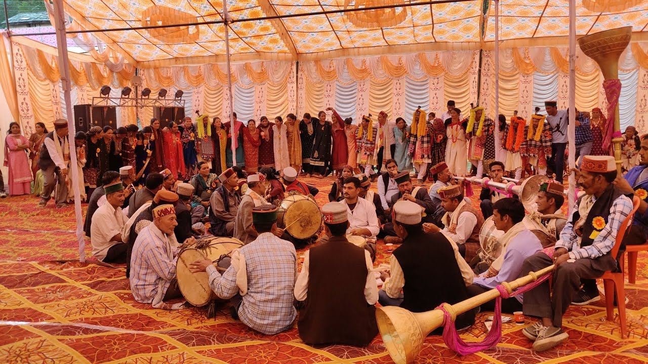 marriage pahadi naati Himachal Pradesh Kullu.. @sirajvallydeshubhai..6203