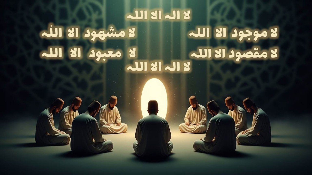 La Ilaha Illallah – Deep Spiritual Dhikr | Arabic Style Nasheed with Duff | Heart-Touching Zikr
