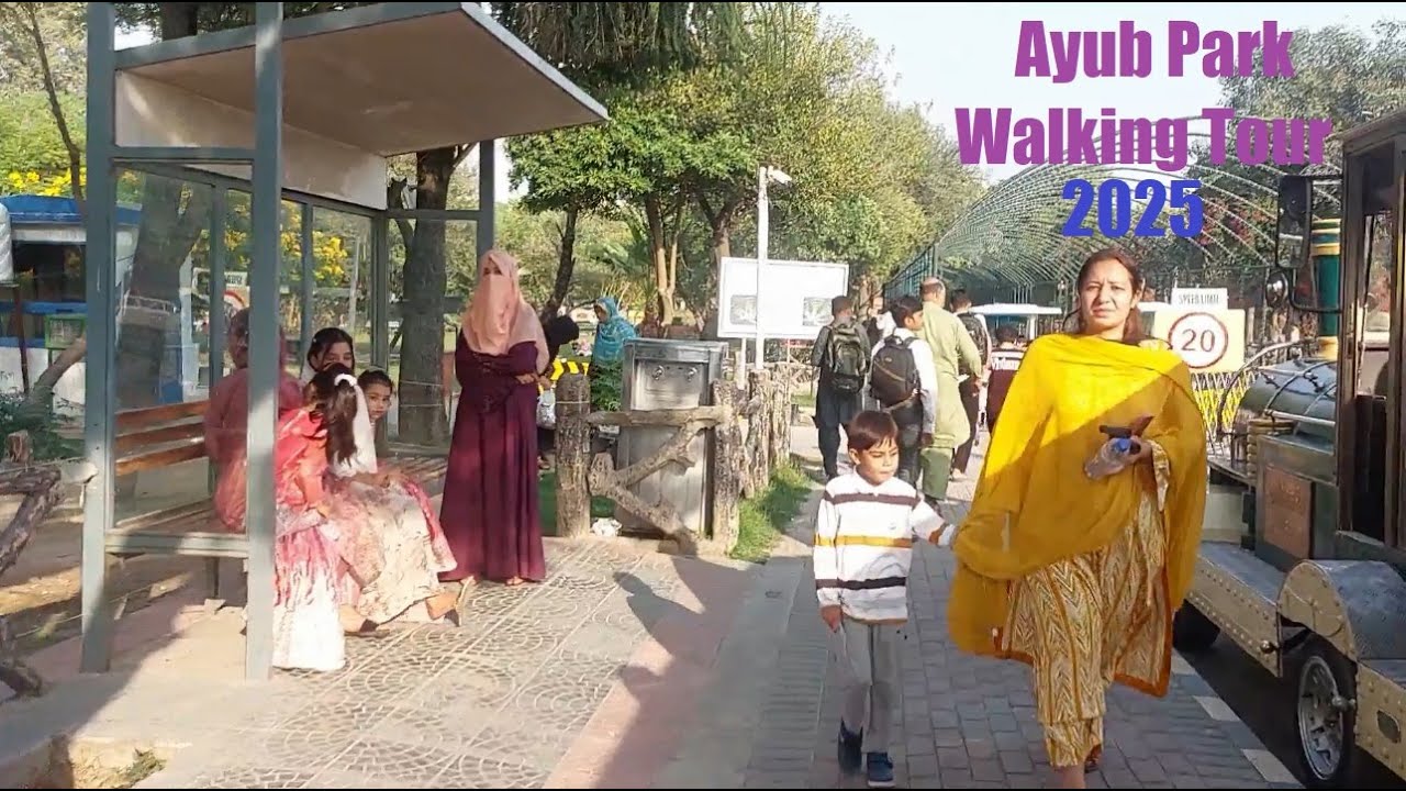 Ayub Park Walking Tour 2025 To Zoo Rawalpindi Pakistan | Hidden Antique | Global City Ambience 4K