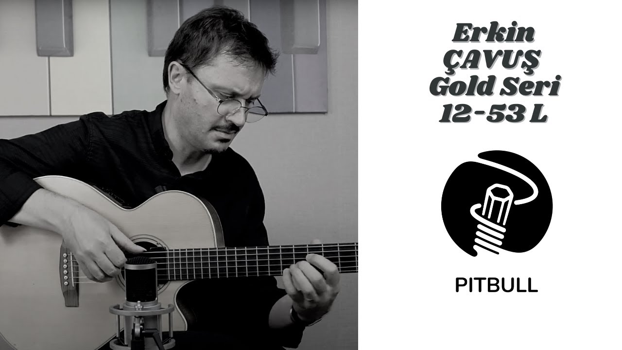 Performans/Erkin ÇAVUŞ & Pitbull Strings GAG 12-53 Gold Seri(Akustik Gitar)