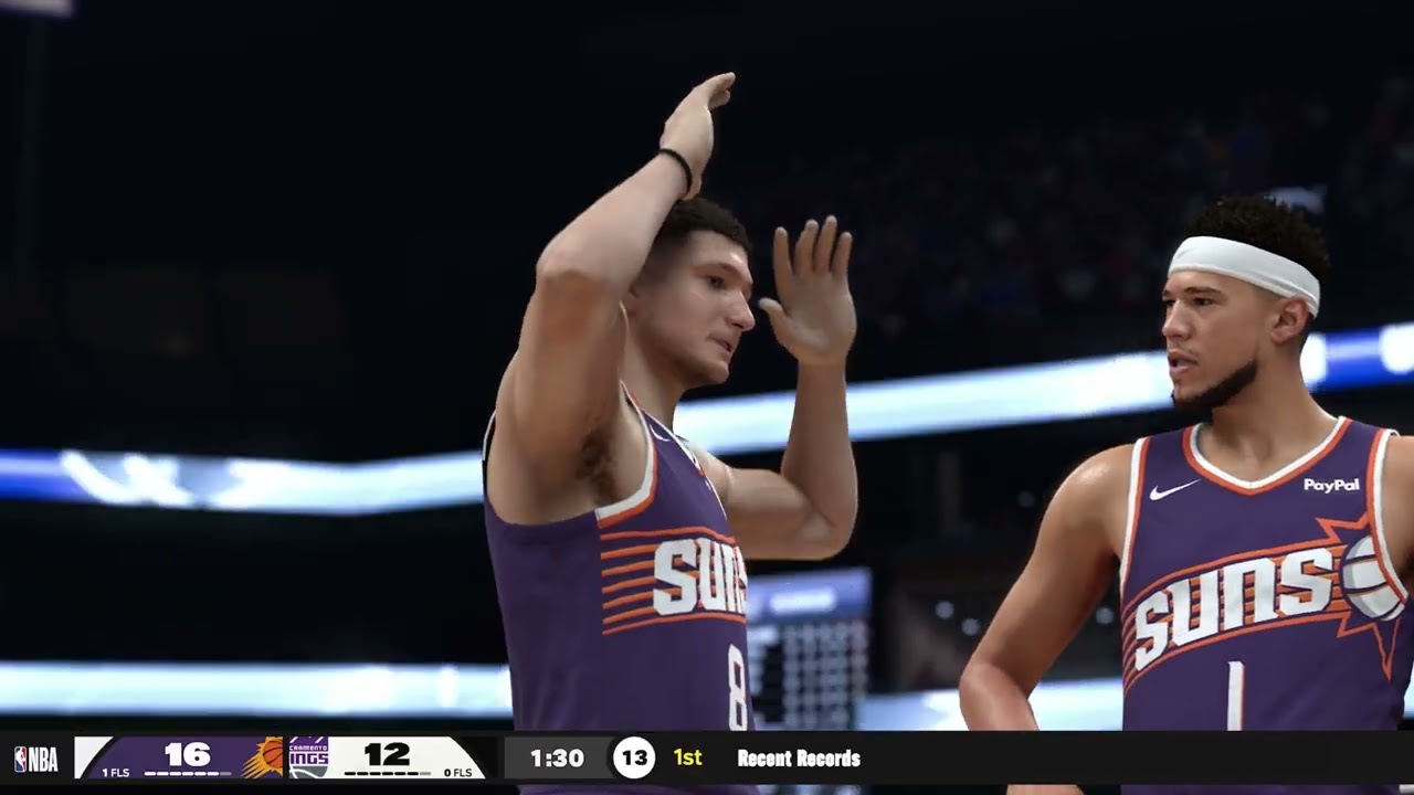 NBA 2K26 Gameplay: Phoenix Suns vs Sacramento Kings - (Xbox Series X) [4K60FPS]