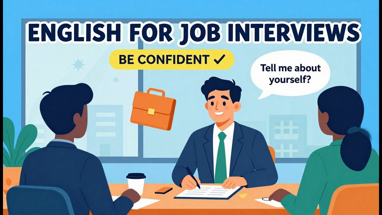 English for Job Interviews | Answer Common Questions Confidently | Career English