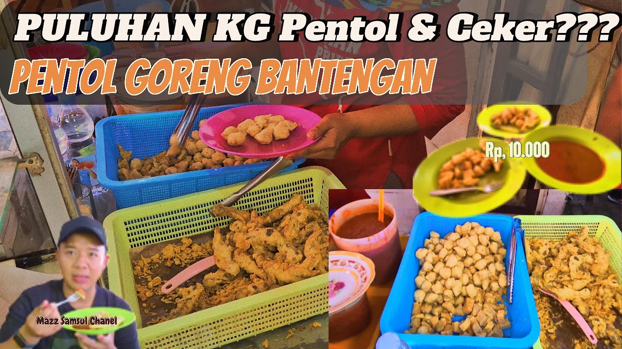 PENTOL GORENG & CEKER LUNAK MBAK YANTI BANTENGAN MADIUN ‼️