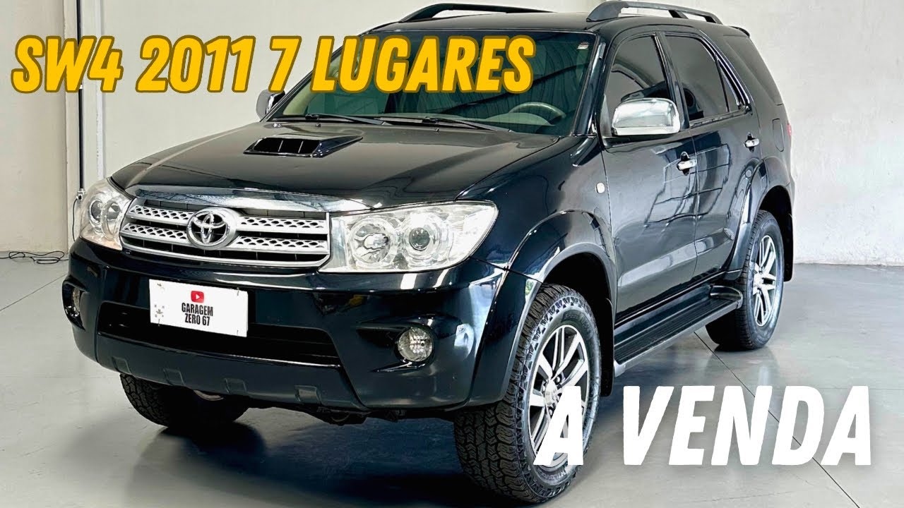 Toyota Hilux Sw4 7 lugares Diesel 2011 a venda 