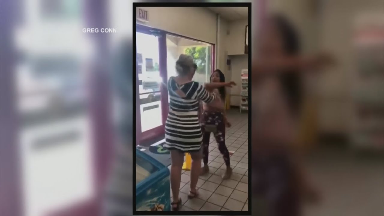 Cell video shows an allegedly racist dispute that goes viral