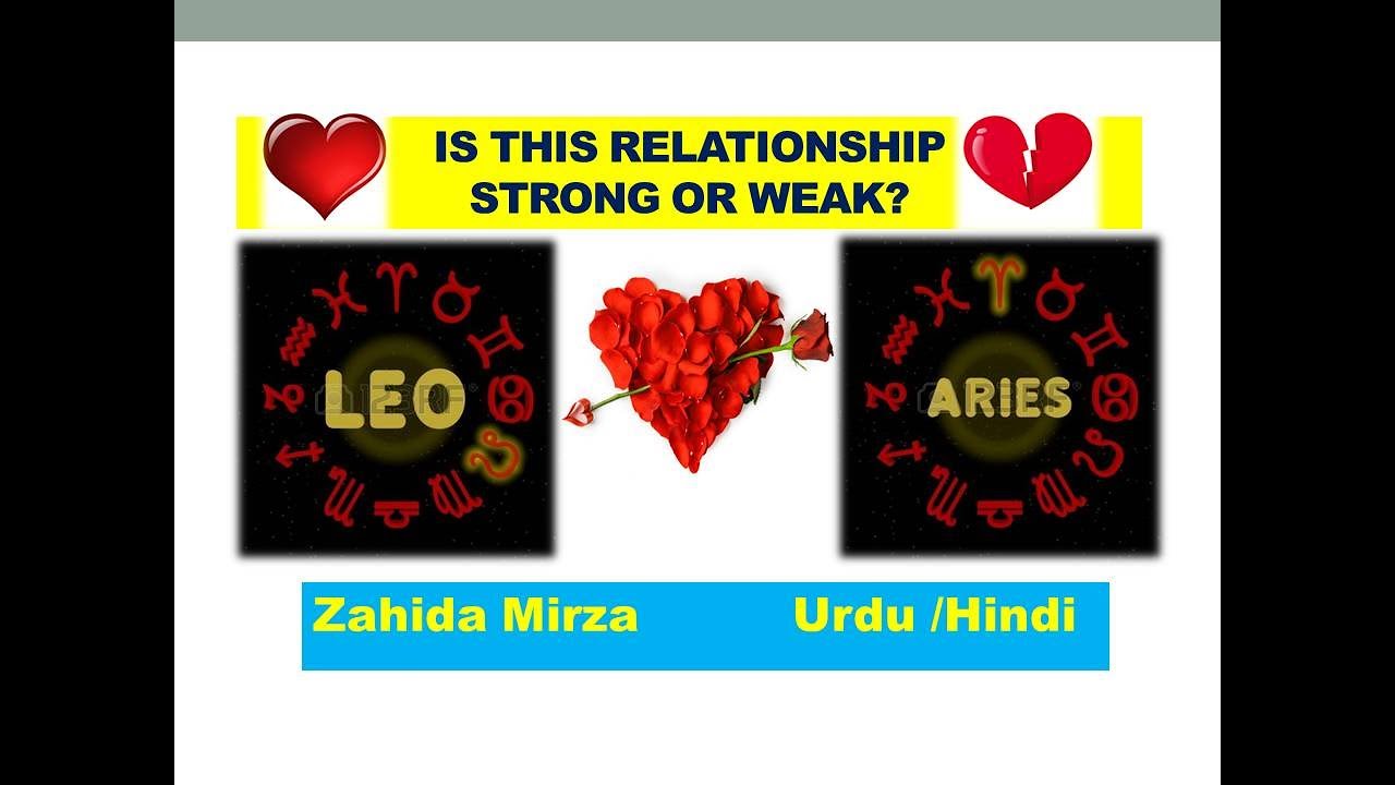 Aries and Leo حمل اور اسد Horoscope Relationship Zodiac Compatibility|