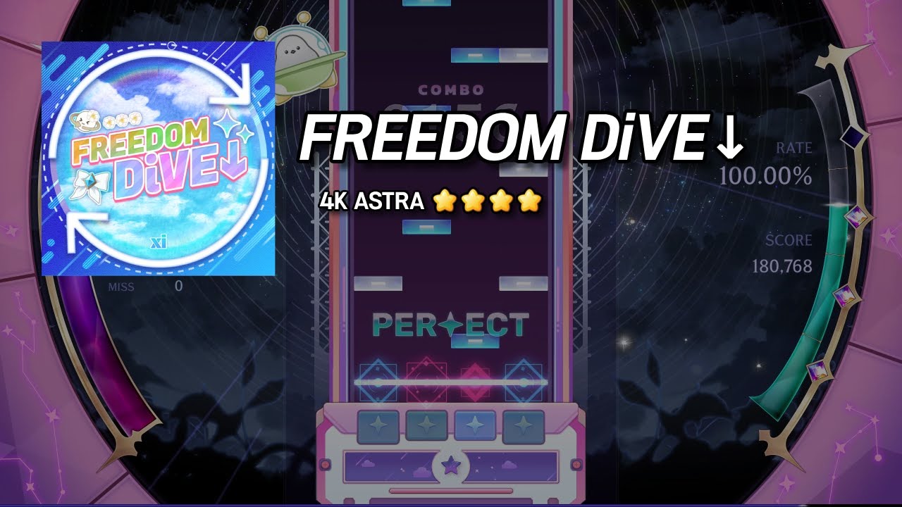 FREEDOM DiVE↓ [4K ASTRA 4] 100.00% - KALPA : Cosmic Symphony