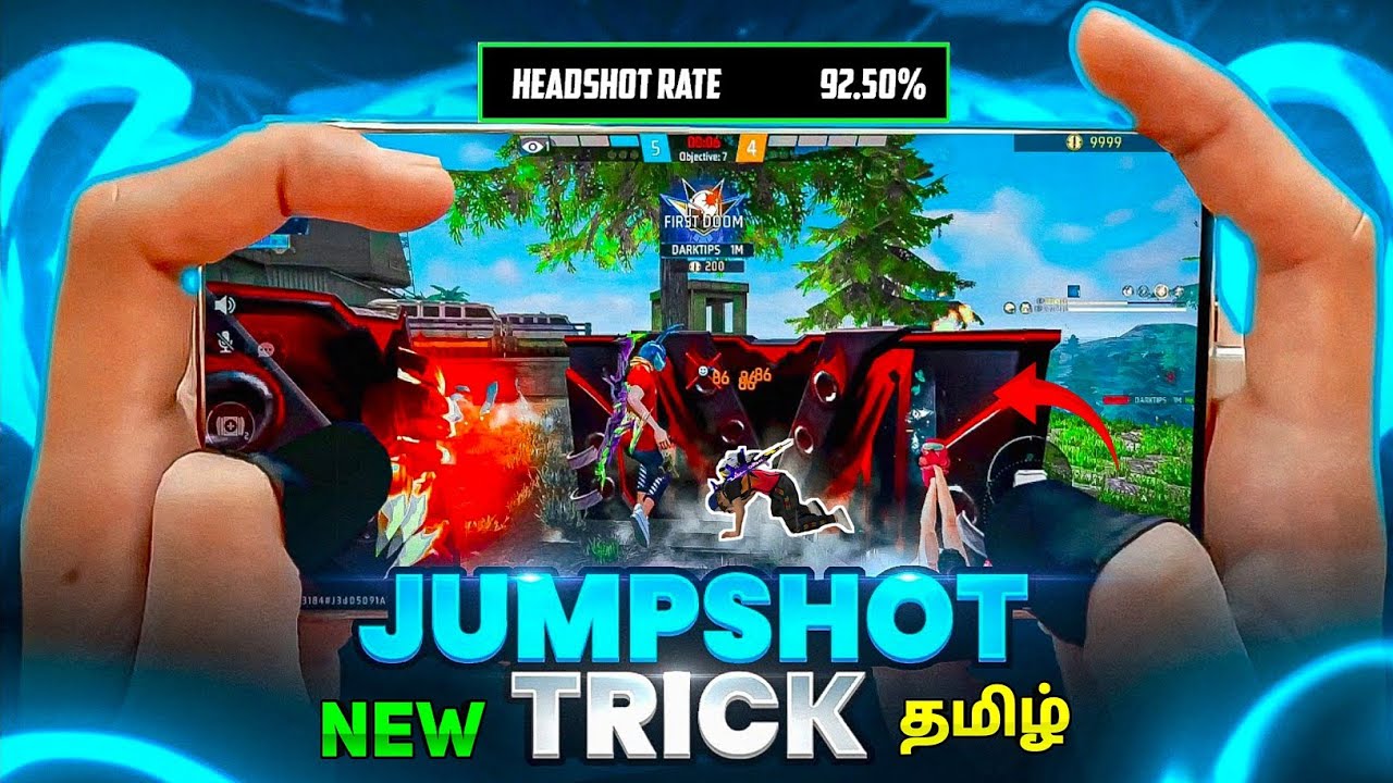 🔥Новый трюк с прыжком в Free Fire 🎯 Тамил 2025 | Новый трюк с одним касанием 2025 года | 100% кра...
