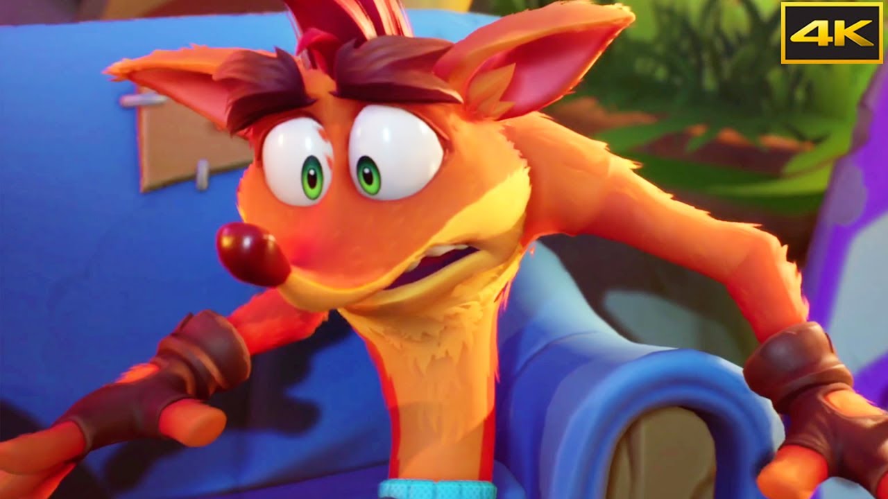 Crash Bandicoot 4: It's About Time - Cortex betrays us | Gameplay 4K 60FPS
