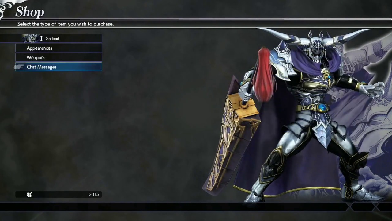 Dissidia Final Fantasy NT (DFFNT) All Characters' Custom Voice Lines