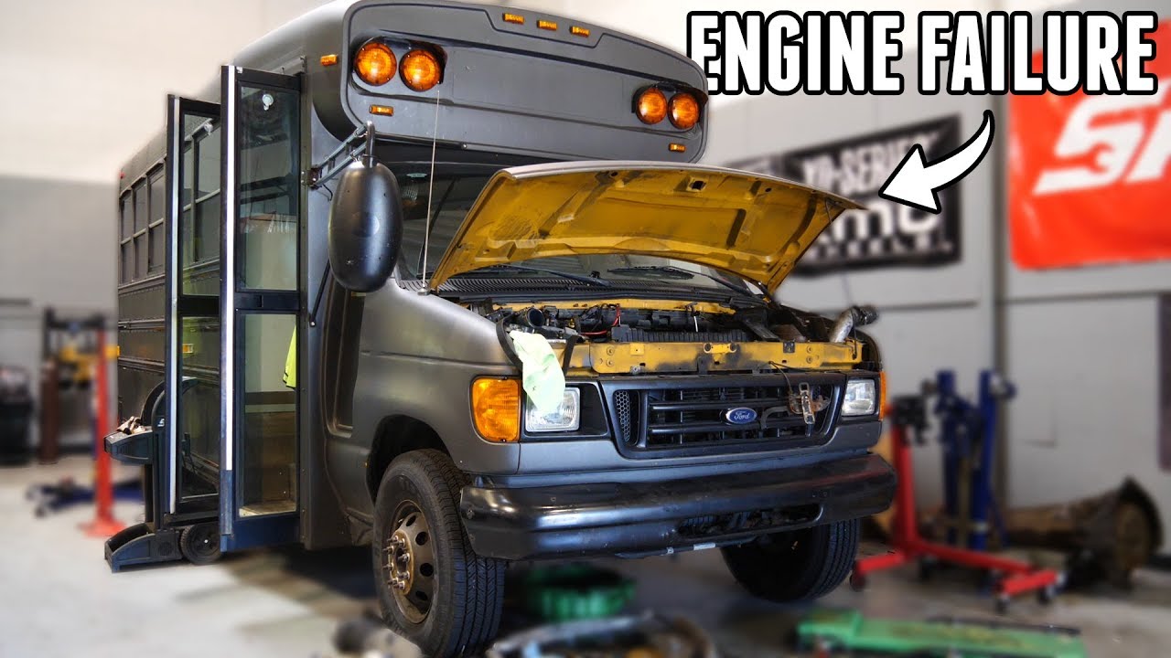 The Adventure Bus is DEAD... (Complete Engine Failure)
