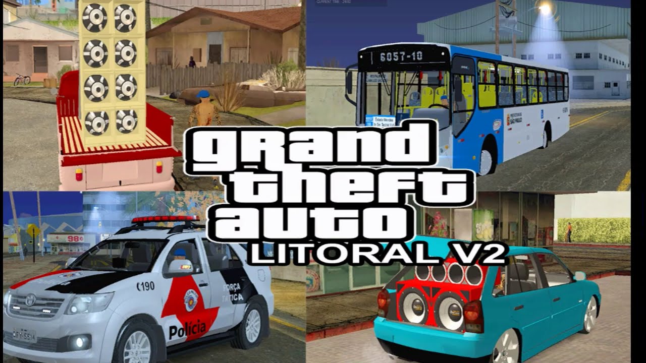 GTA Brasil Litoral V2🎮 2020( PC)