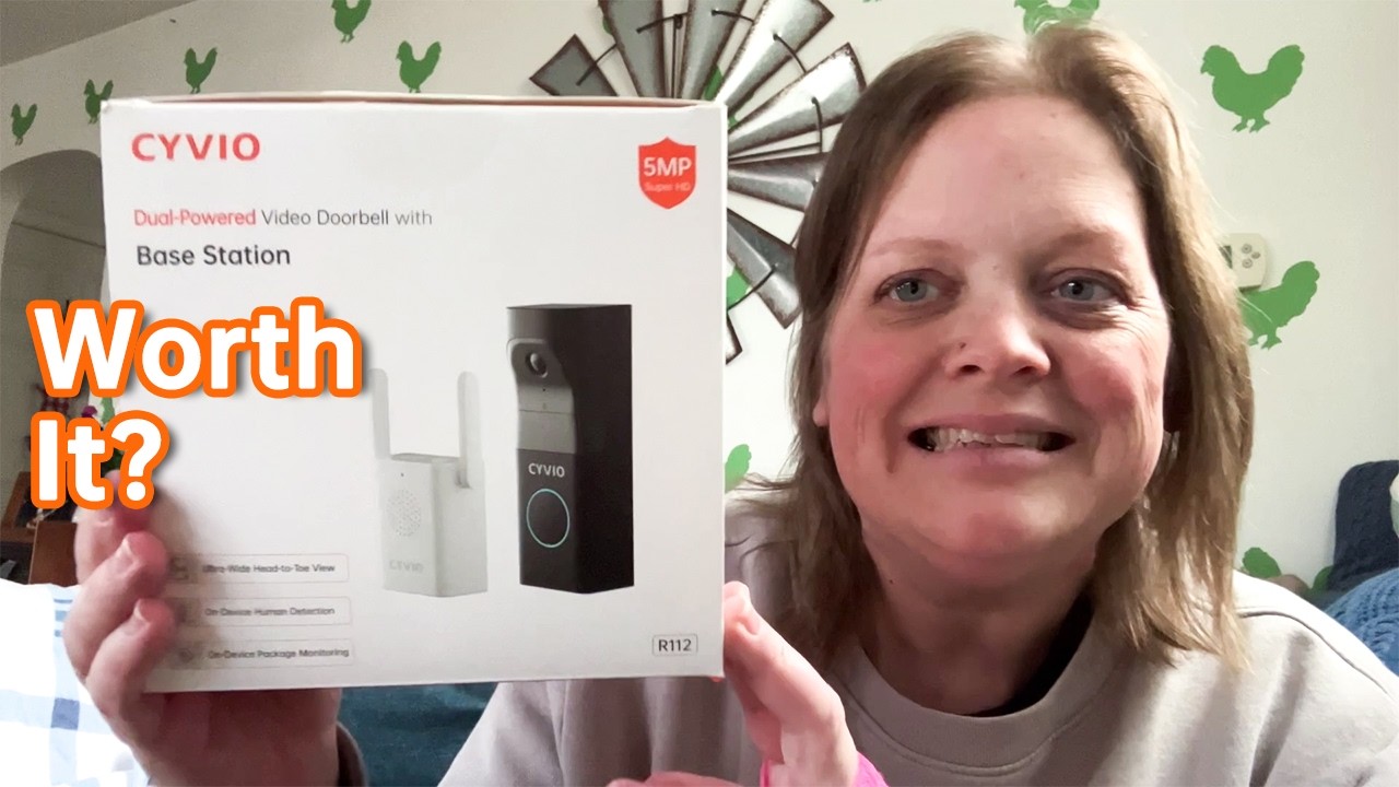 Unboxing & Testing CYVIO R112 Doorbell Camera – Full Head-to-Toe View & Package Monitor!