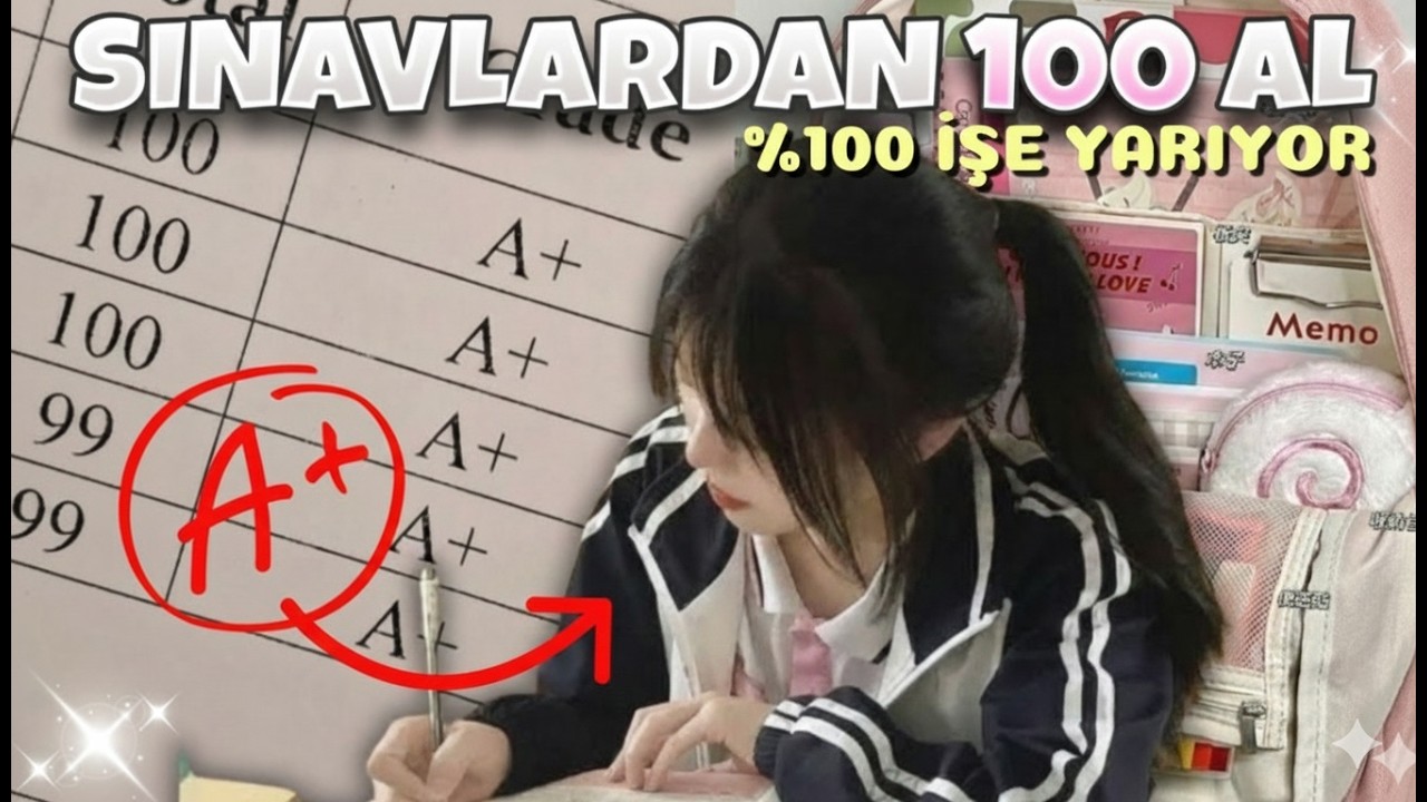 [Русские субтитры] ЭФФЕКТИВНЫЙ СПОСОБ ПОДГОТОВКИ К УРОКАМ 💯 ПОЛУЧИ 100 БАЛЛОВ НА ЭКЗАМЕНЕ 💯