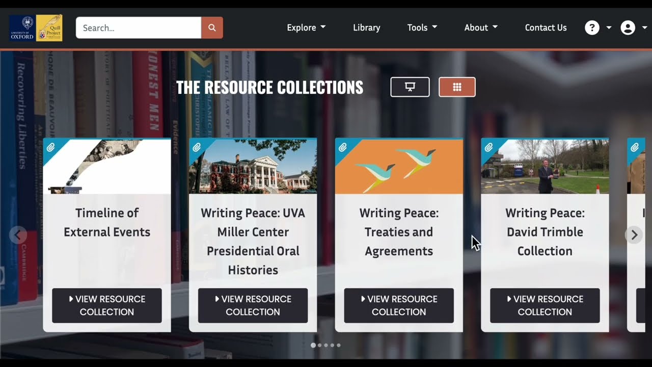 Locating a resource collection