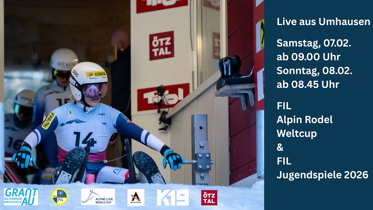 FIL Alpin Rodel Weltcup Umhausen - Eliminator & FIL Jugendspiele