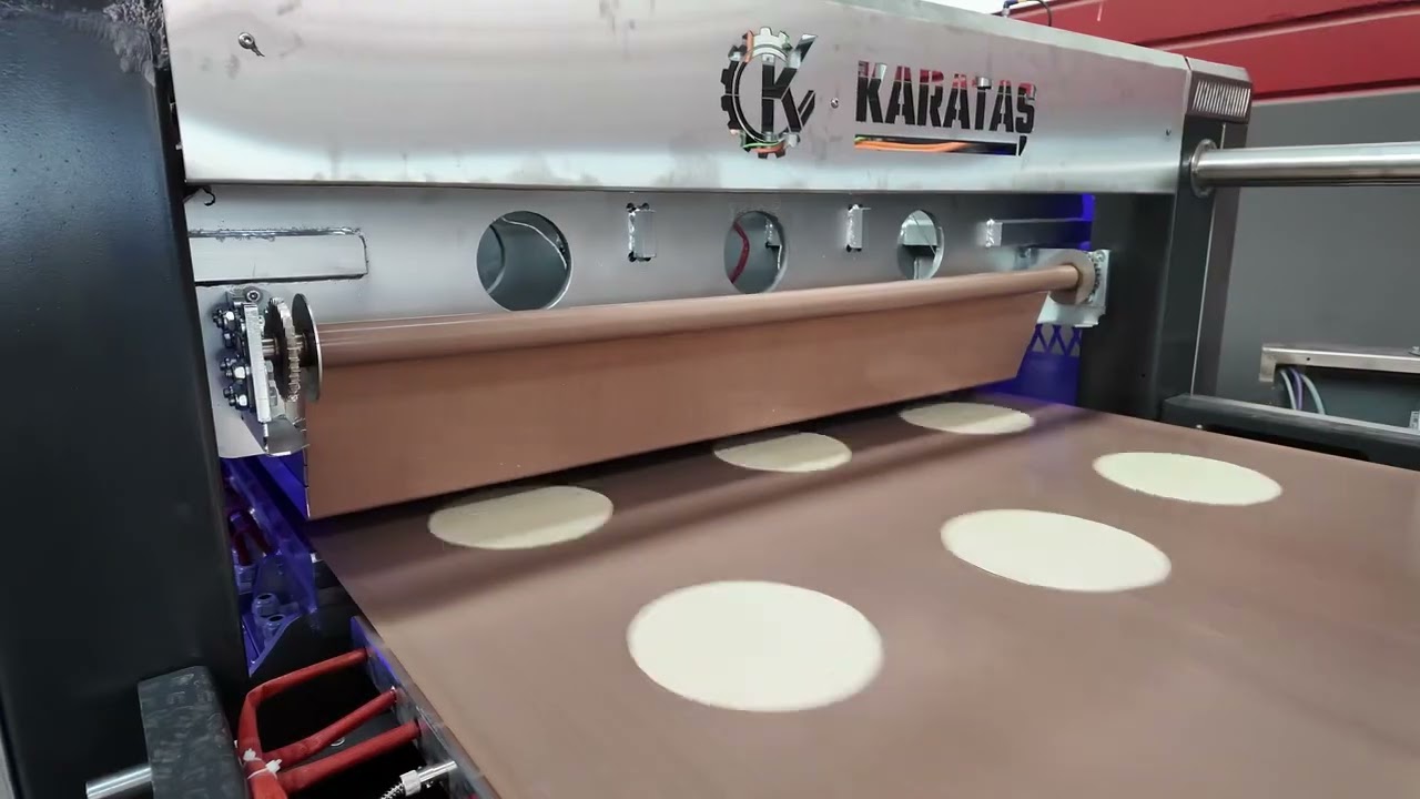 PLC CONTROLLED FULLY AUTOMATIC TORTILLA PRODUCTION LINE