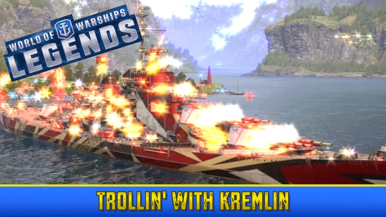 Trollin' with Kremlin | World of Warships Legends