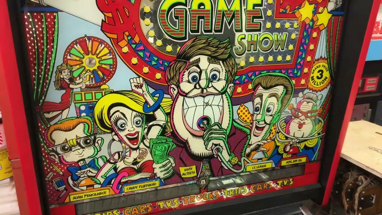 1990 Bally The Game Show Pinball