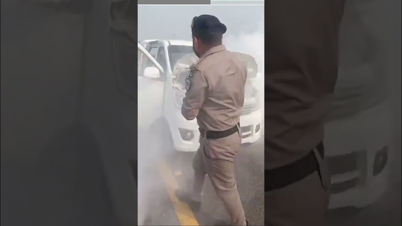 Service Above Self | Heroic action by NHMP Officers  #police #nationalhighway #Police #NHMP