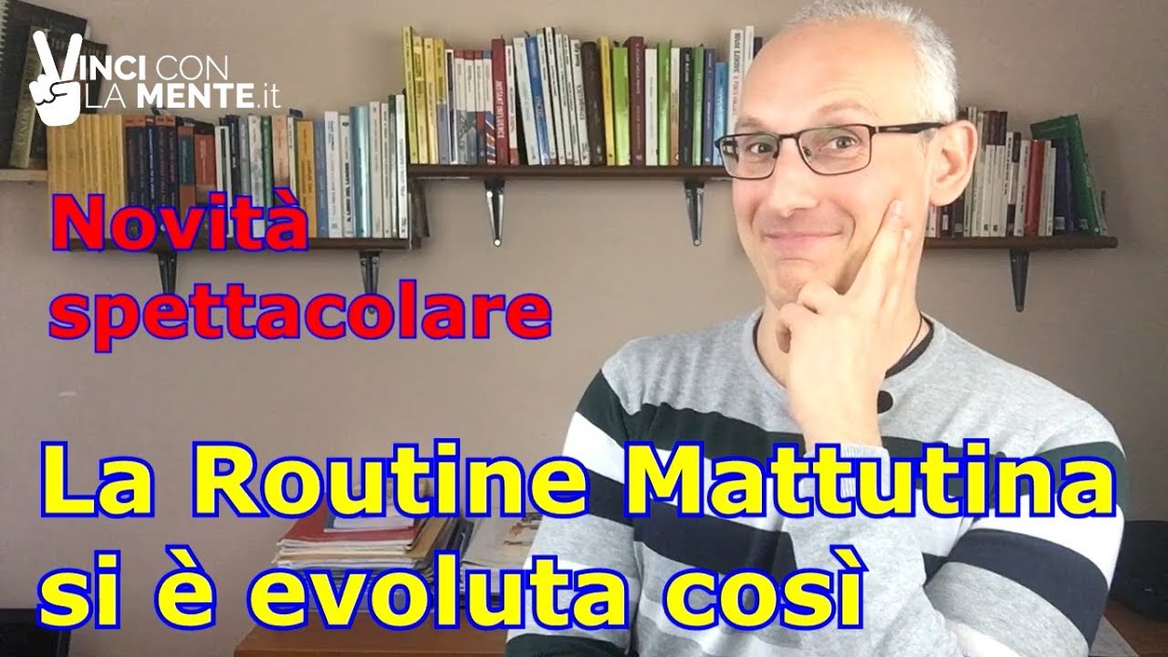 La mia routine mattutina si &egrave; evoluta cos&igrave; (novit&agrave; sorprendente)