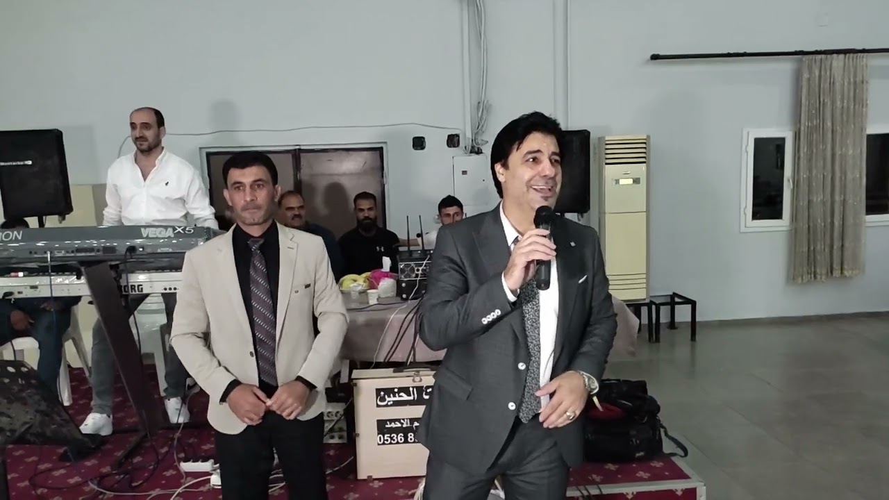 النجم سراج سليمان والنجم جميل الفطراوي من مؤسسة صوت الحنين