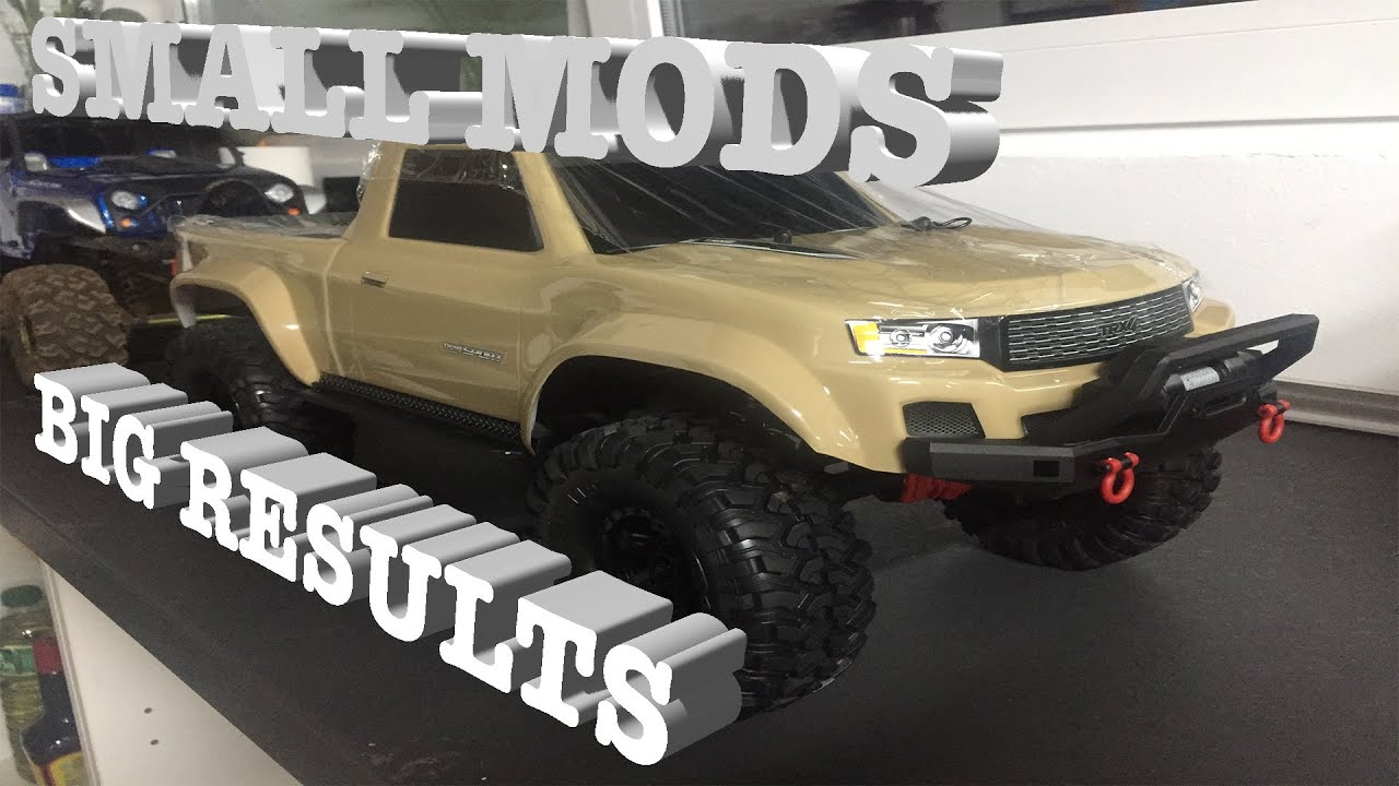 TRX4 Sport Small Mods BIG Results