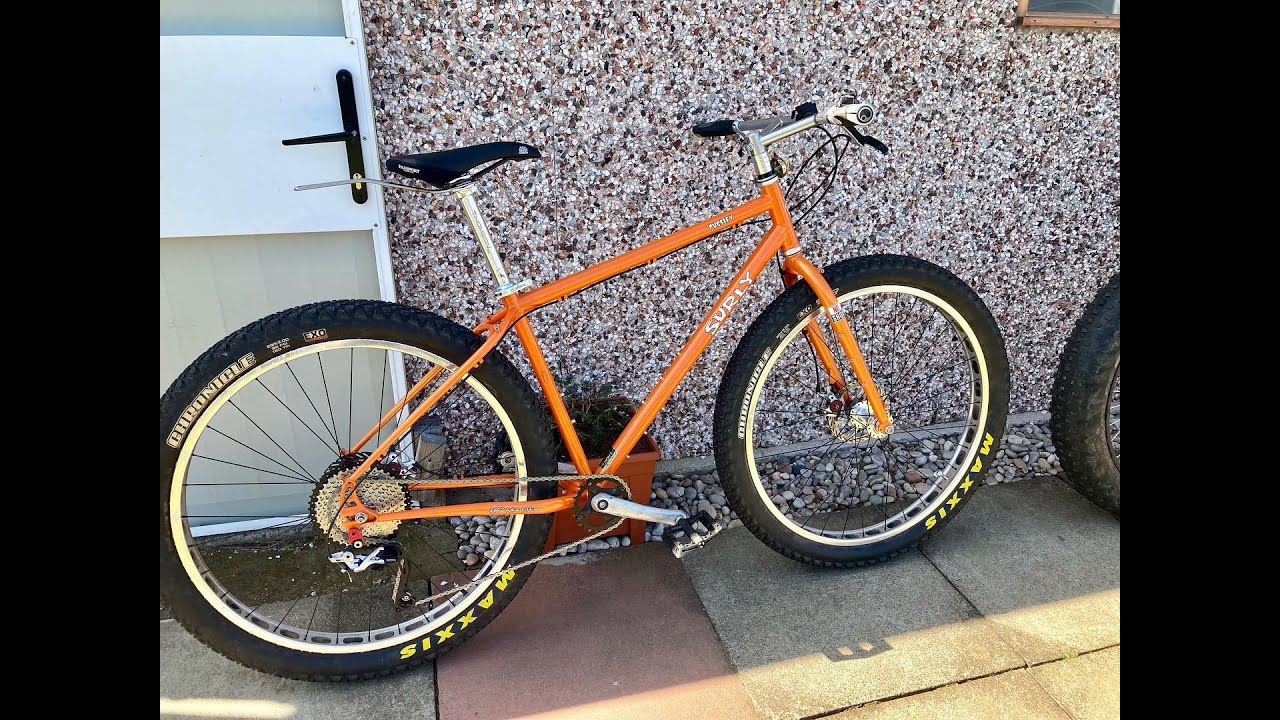 Last Large Surly Pugsley 2 0 frame set sold in Europe, 29+ build   April 2022