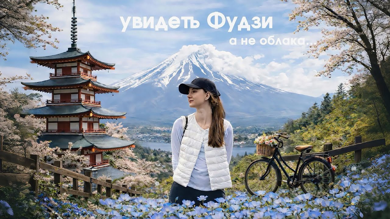 ФУДЗИ за 2 дня: аренда великов на озере Кавагутико и лучшие фото-локации
