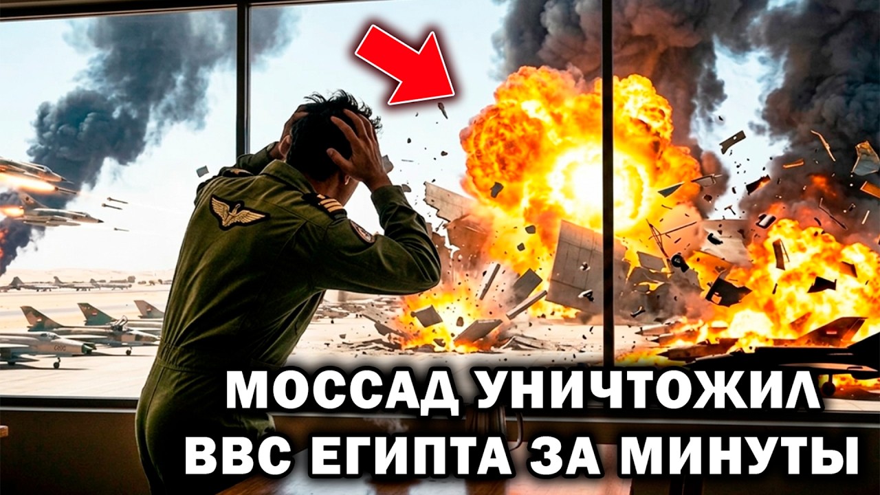 Как Моссад уничтожил все ВВС Египта за 170 минут и выиграл войну ещё до её начала