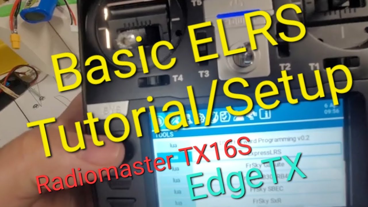 Базовая настройка/привязка ELRS — Radiomaster TX16S, Edge TX, Ranger Micro