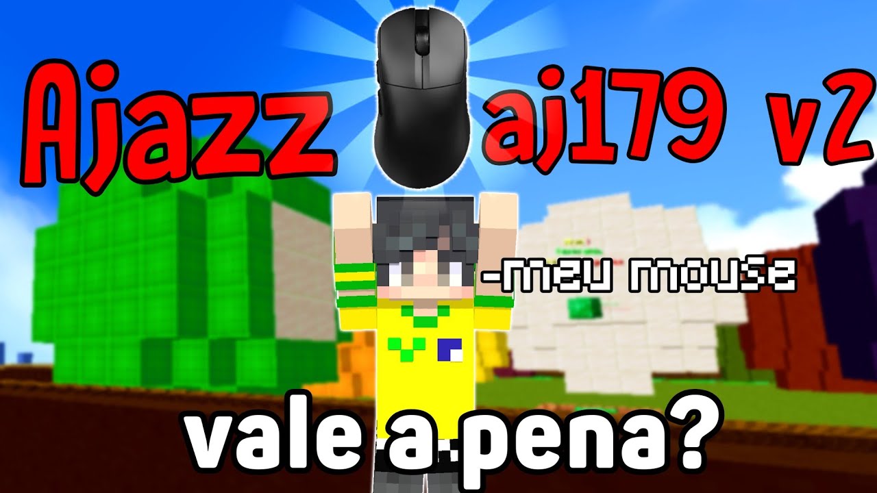 o MOUSE AJAZZ AJ179 VALE A PENA para MINECRAFT? 