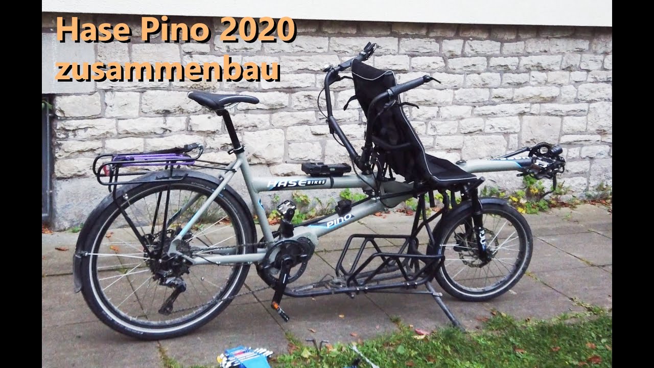 Hase Pino 2020 zusammenbau nach dem Transport