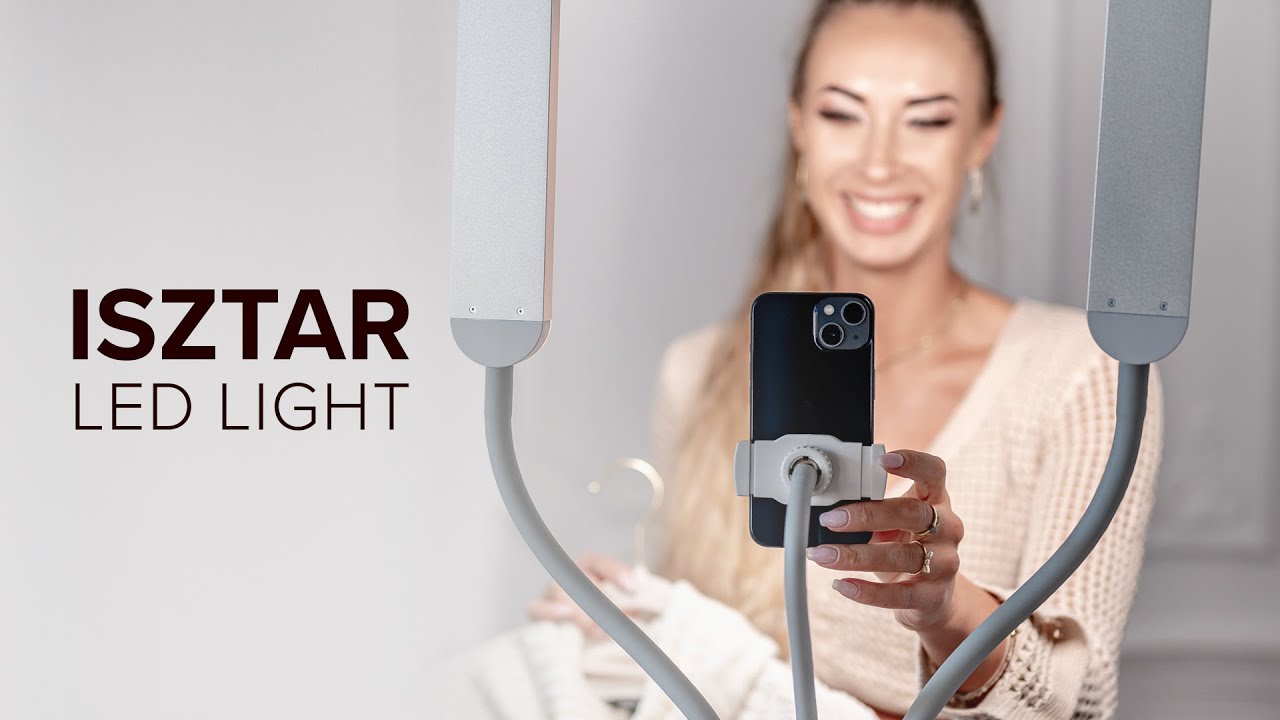 Professional Lighting for Vlogs, TikToks, and Live Streams &ndash; Newell Isztar LED Light