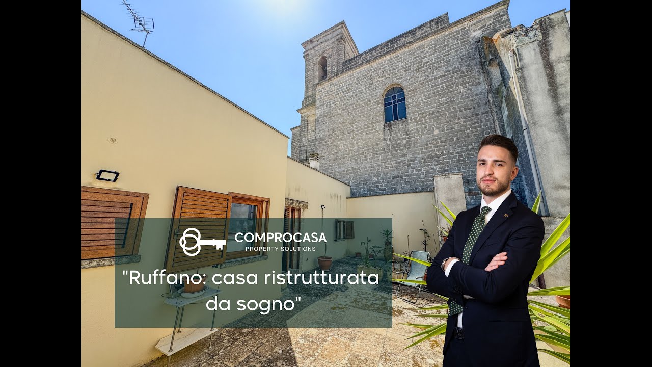 Una casa dal fascino unico nel cuore di Ruffano | Terrazze, volte a stella e comfort moderni