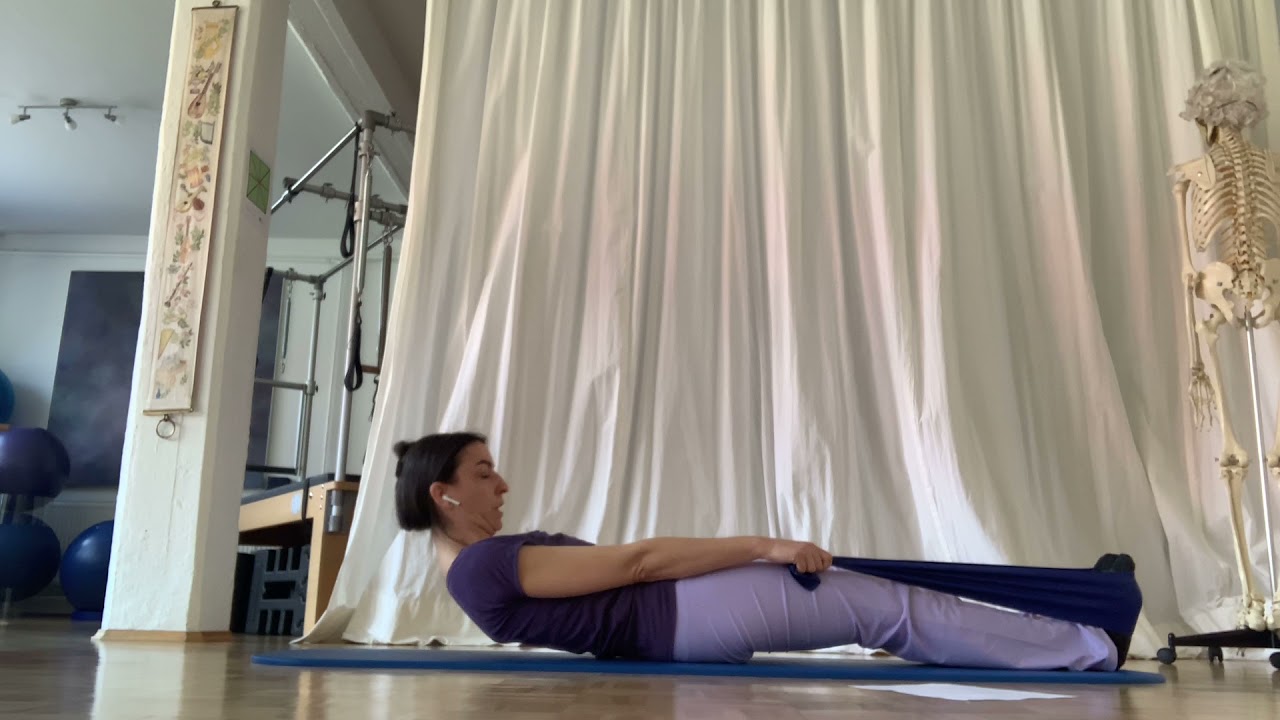 Corona-Pilates Nr. 54, Quick & Fit mit Band