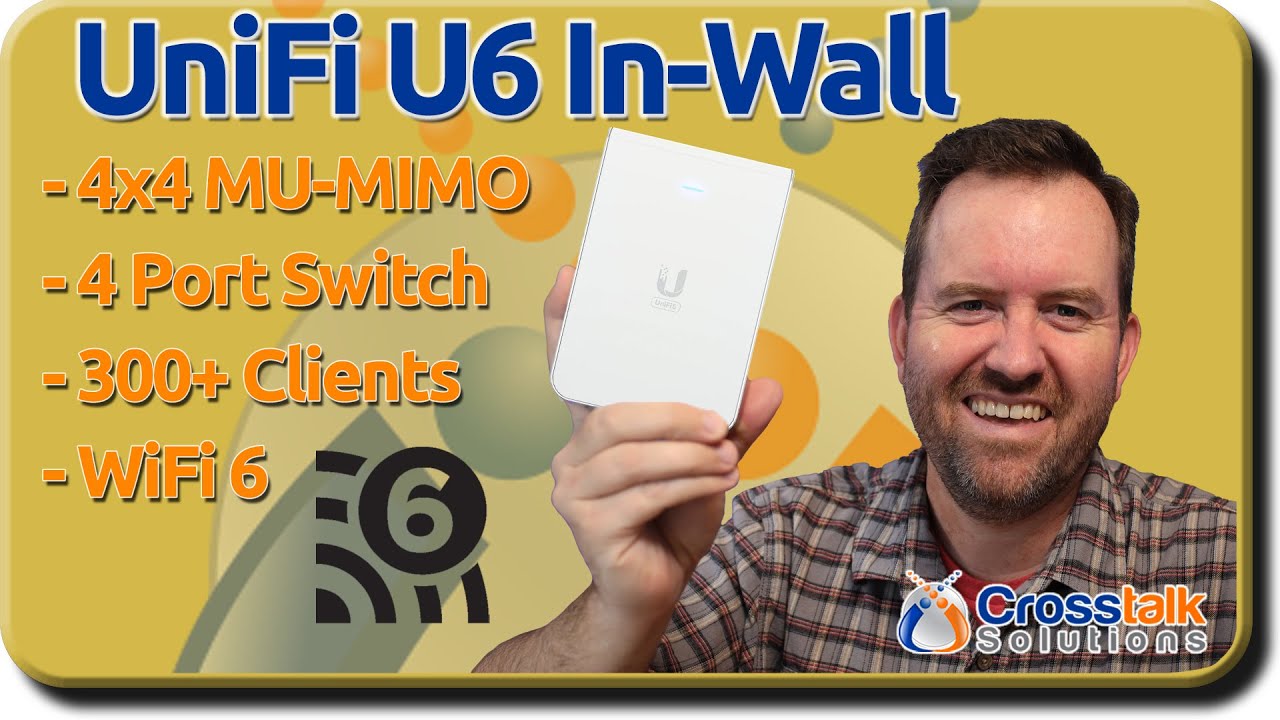 UniFi U6-In Wall Access Point - U6-IW